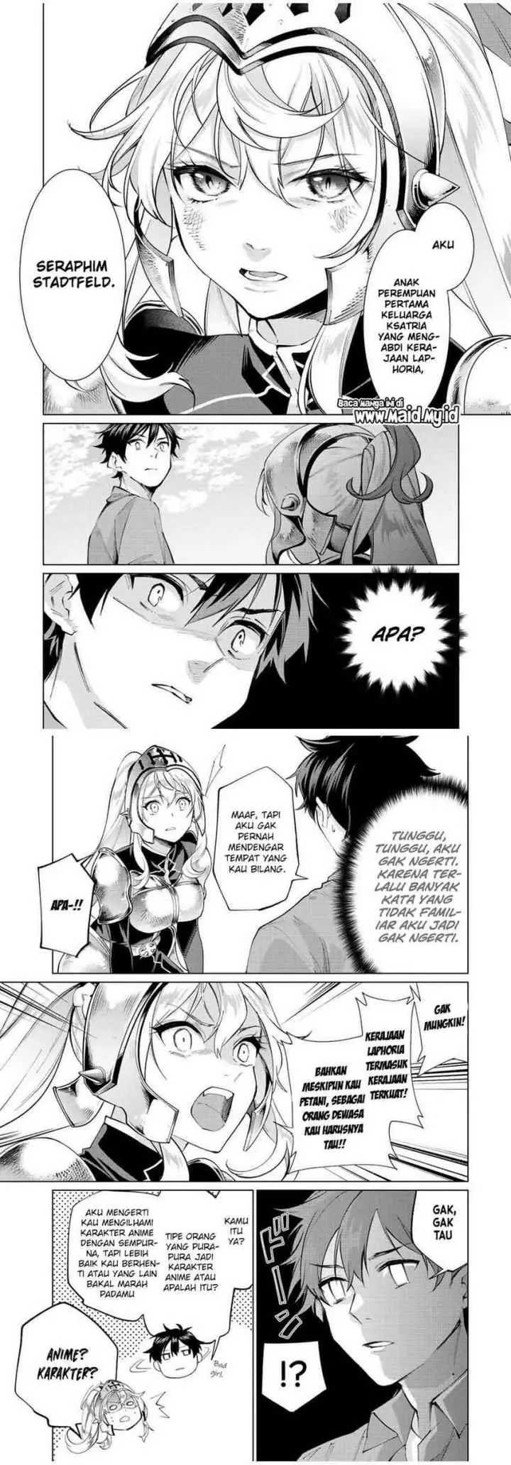 Tanbo de Hirotta Onna Kishi, Inaka de Ore no Yome da to Omowareteiru chapter 1 halaman 10