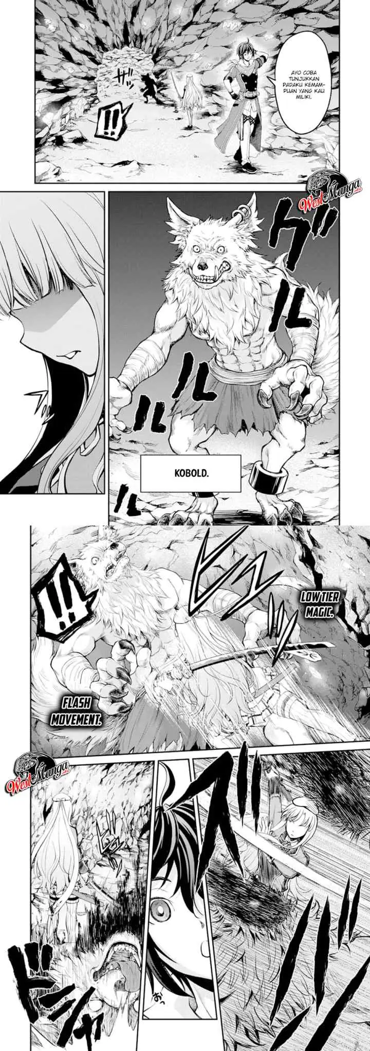 Saisoku Musou No B-Kyuu Mahou Tsukai: Ippatsu Utareru Mae Ni Senpatsu Uchikaesu! chapter 6.1 halaman 4