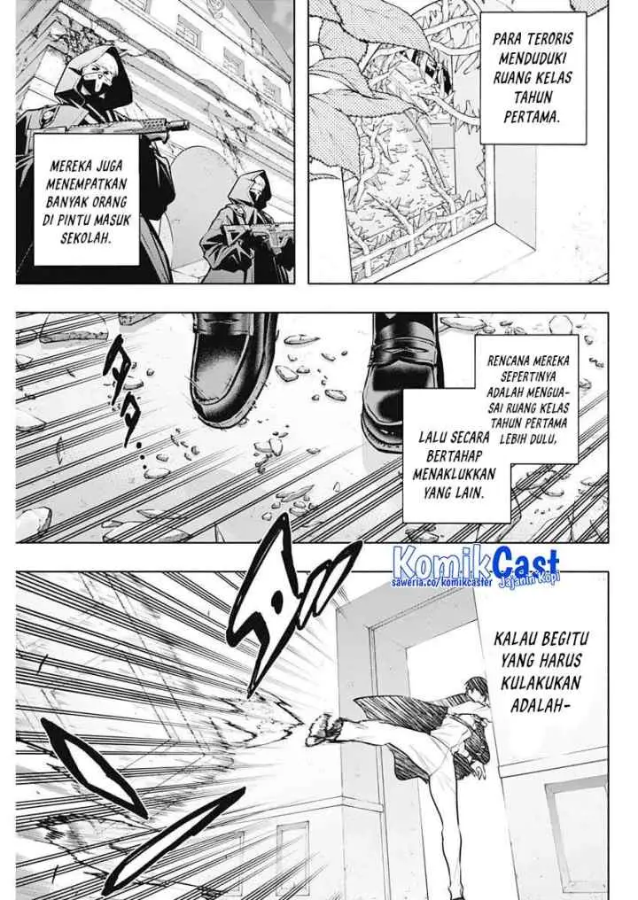 Ouritsu Mahou Gakuen no Saika Sei: Slum Agari no Saikyou Mahoushi, Kizoku darake no Gakuen de Musou suru chapter 147 halaman 12