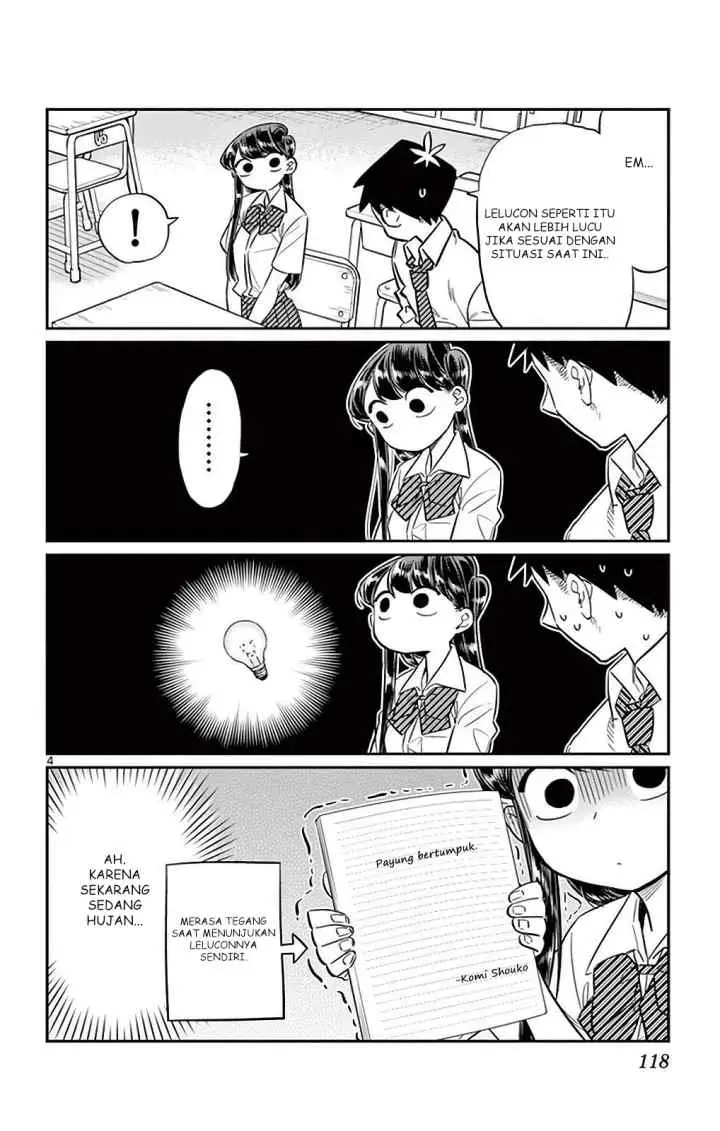 Komi-san wa Komyushou Desu chapter 29 halaman 4