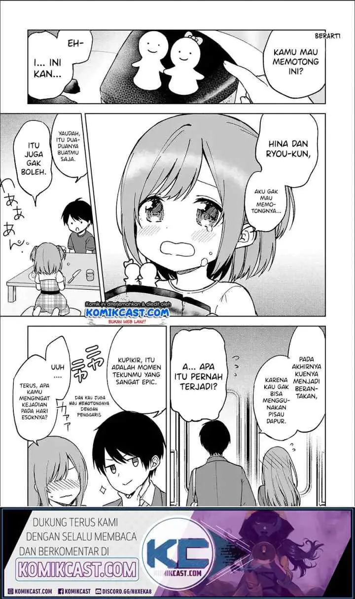 Chikan Saresou ni Natteiru S-kyuu Bishoujo wo Tasuketara Tonari no Seki no Osanajimi datta chapter 13 halaman 8