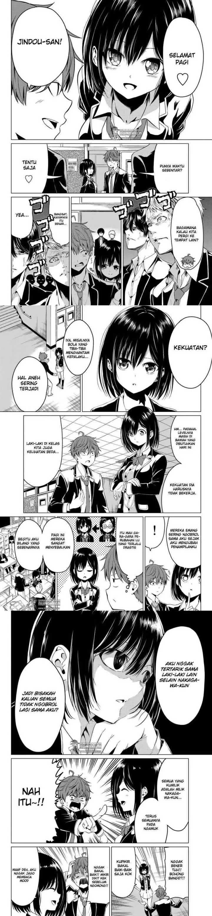 Sekai ka Kanojo ka Erabenai chapter 4 halaman 4