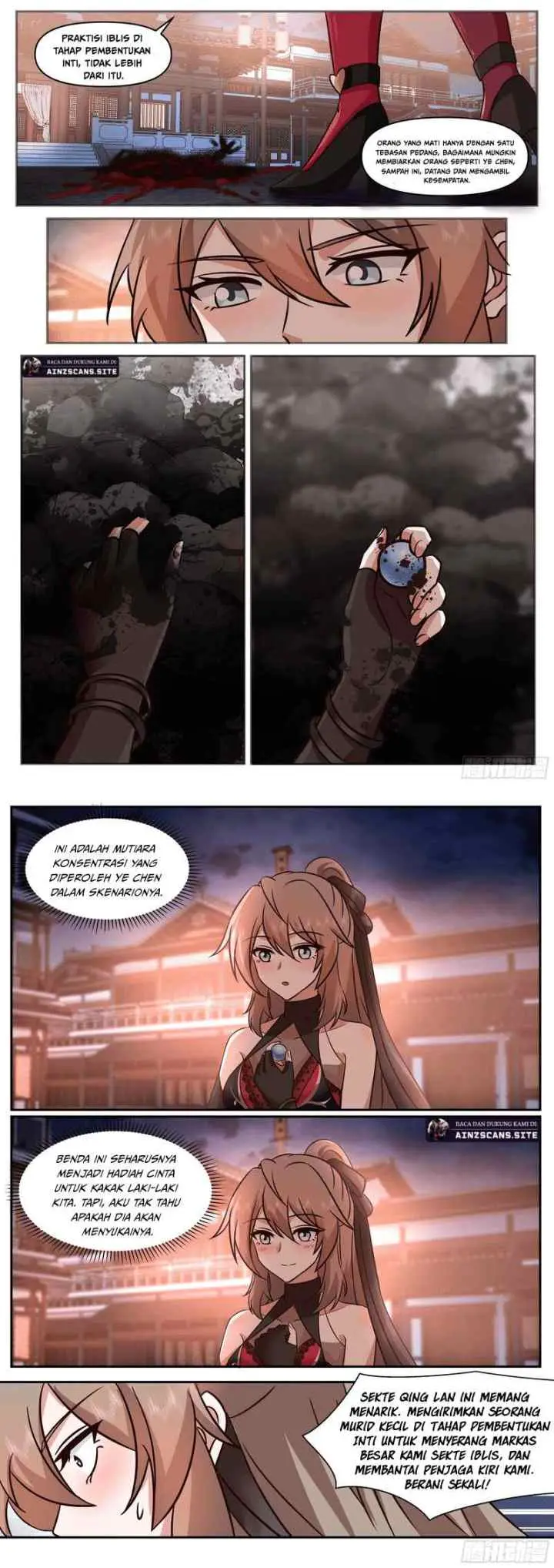 The Villain's Senior Brother And His Junior Sisters Are All Yanderes chapter 60 halaman 8