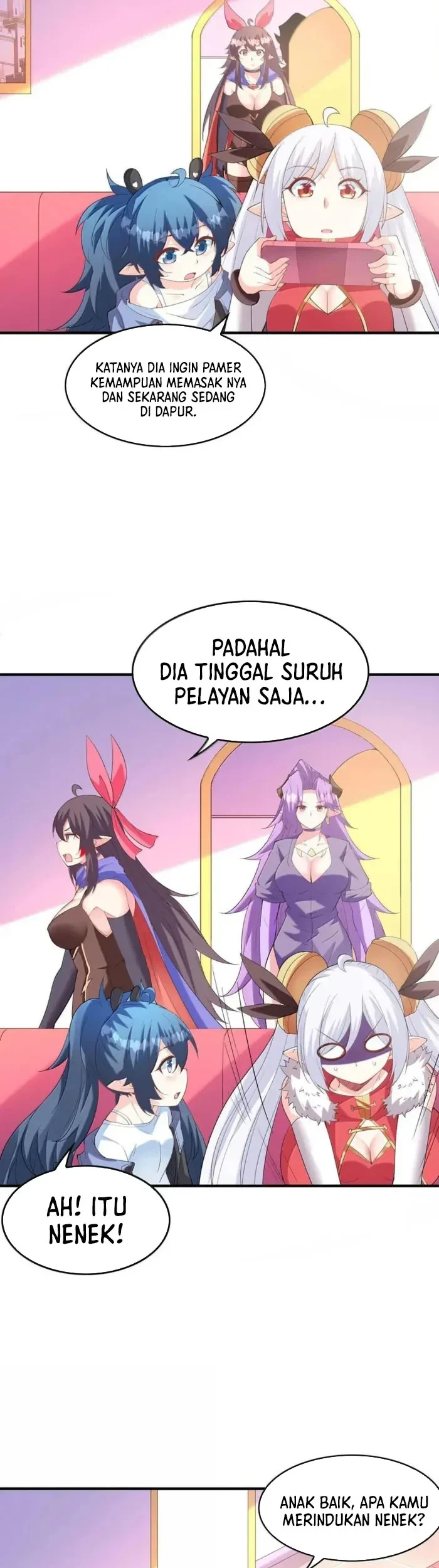 My Harem Is Entirely Female Demon Villains chapter 157 halaman 12