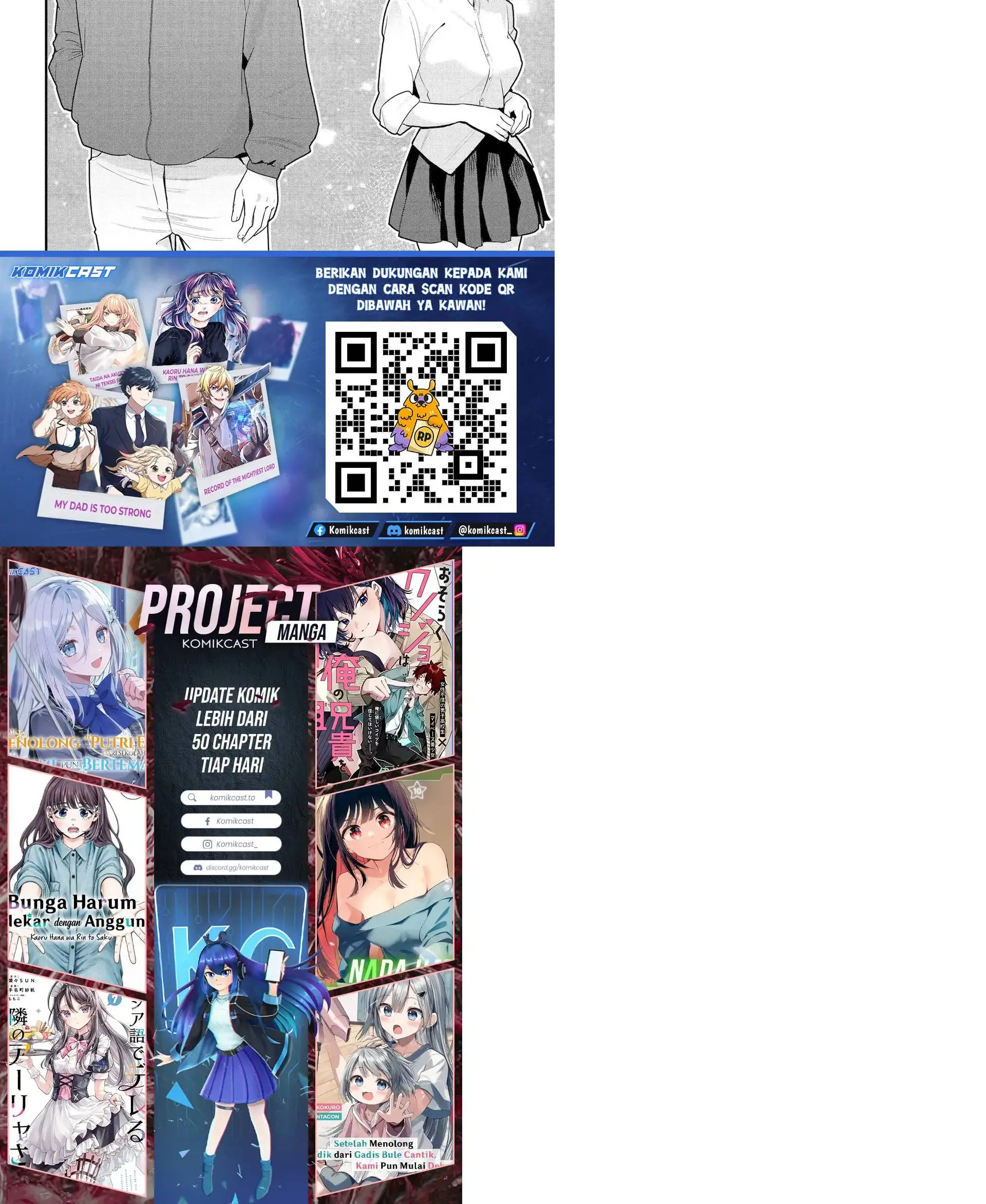 Takou no Boyish Kanojo chapter 50 halaman 20
