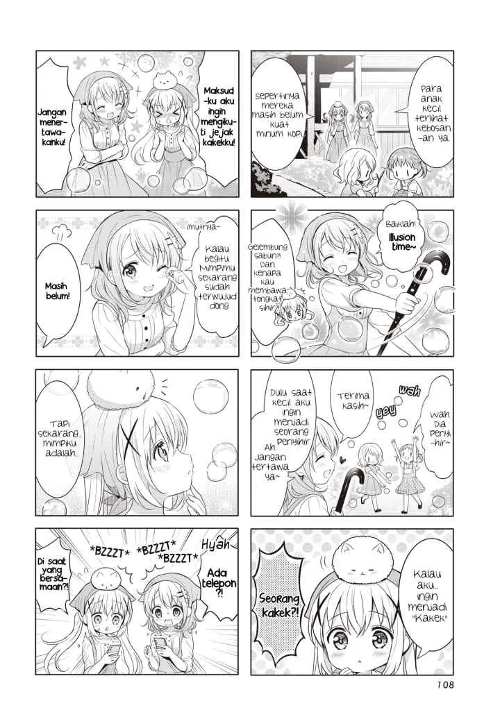 Gochuumon wa Usagi Desu ka? chapter 145 halaman 4
