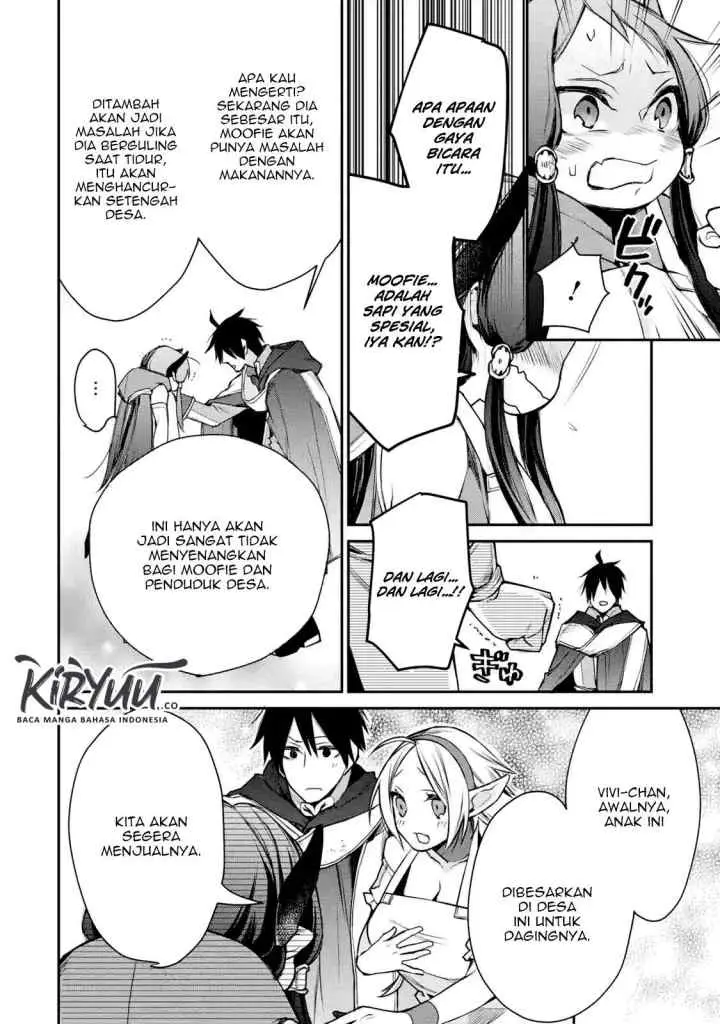Saikyou no Madoshi. Hisa ni Ya wo Ukete Shimatta no de Inaka no Eihei ni Naru chapter 7.2 halaman 4