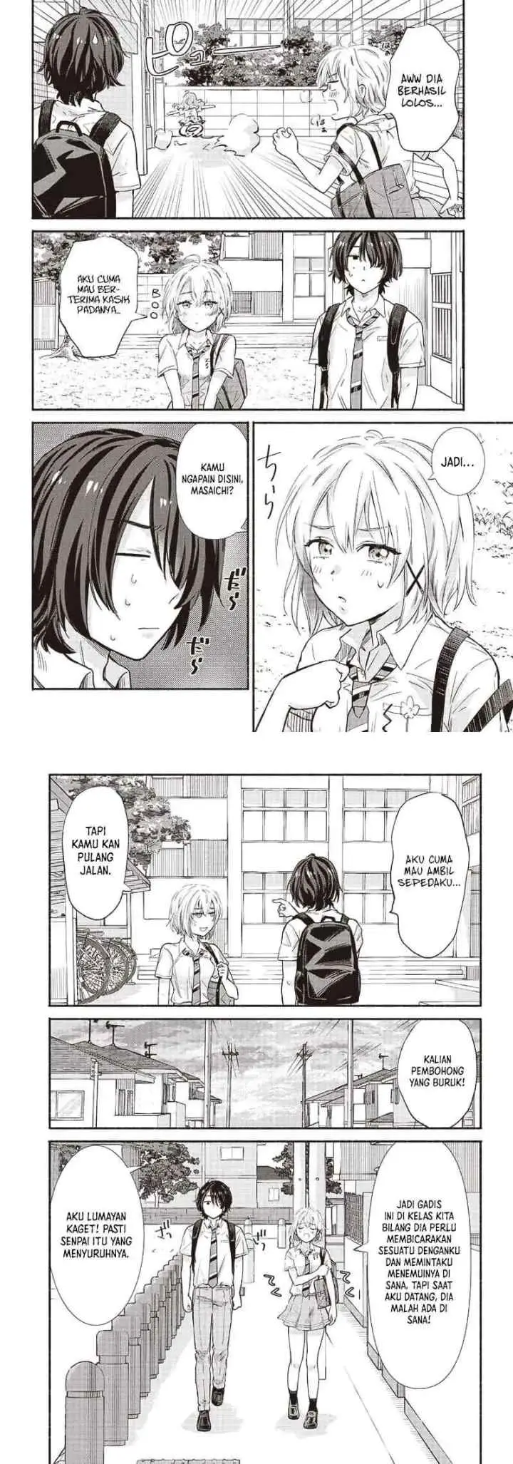 Nee, Mou Isso Tsukiacchau? Osananajimi no Bishoujo ni Tanomarete, Camo Kareshi Hajimemashita chapter 12 halaman 11
