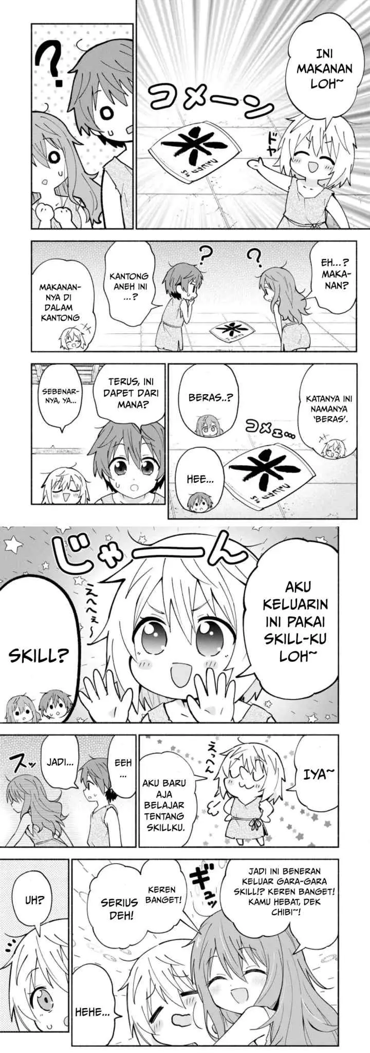 Isekai no Ochibi-chan wa Kyou mo Nanika wo Tsukuri Dasu chapter 1 halaman 9