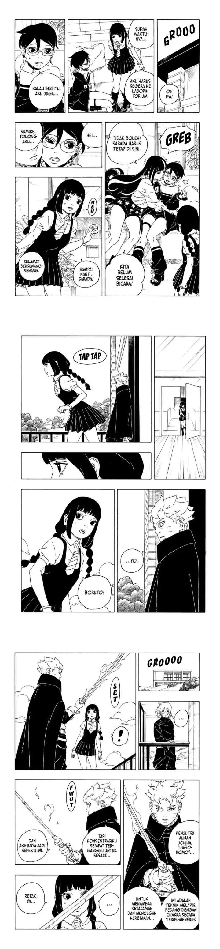 Boruto: Two Blue Vortex chapter 27 halaman 12