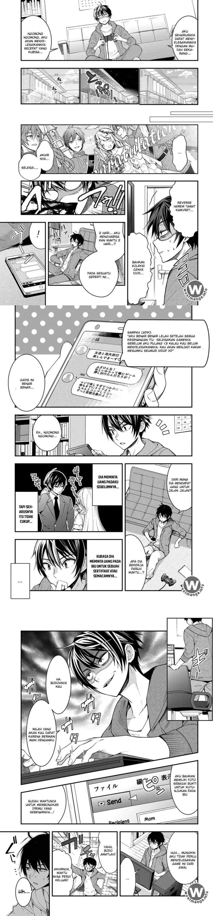 Otome Game Sekai wa Mob ni Kibishii Sekai Desu chapter 1 halaman 7