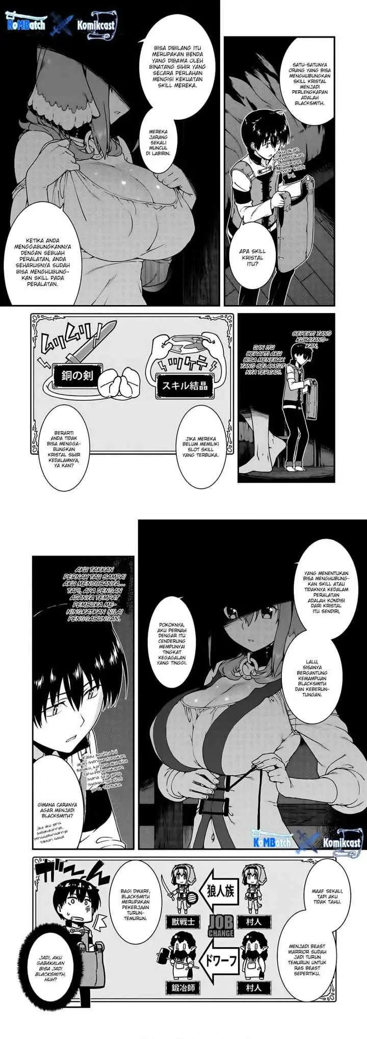 Isekai Meikyuu de Harem wo chapter 13 halaman 6