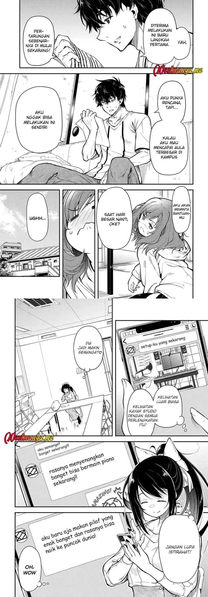 Kokuminteki Idol ni natta Osananajimi ga, Boro Apartment ni Sunderu Ore no Tonari ni Hikkoshite Kita Ken chapter 9 halaman 7