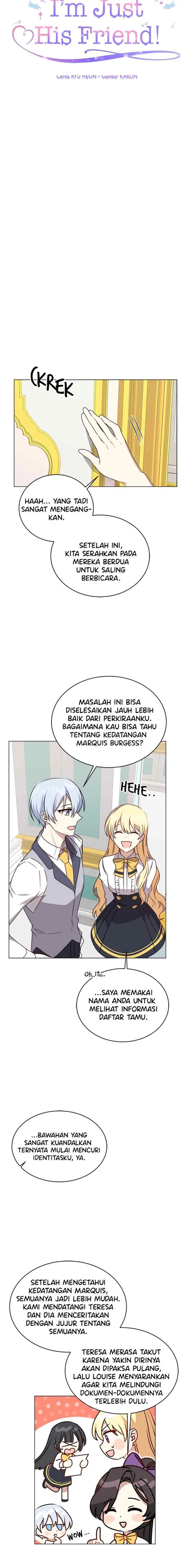 Im Just His Friend chapter 38 halaman 9