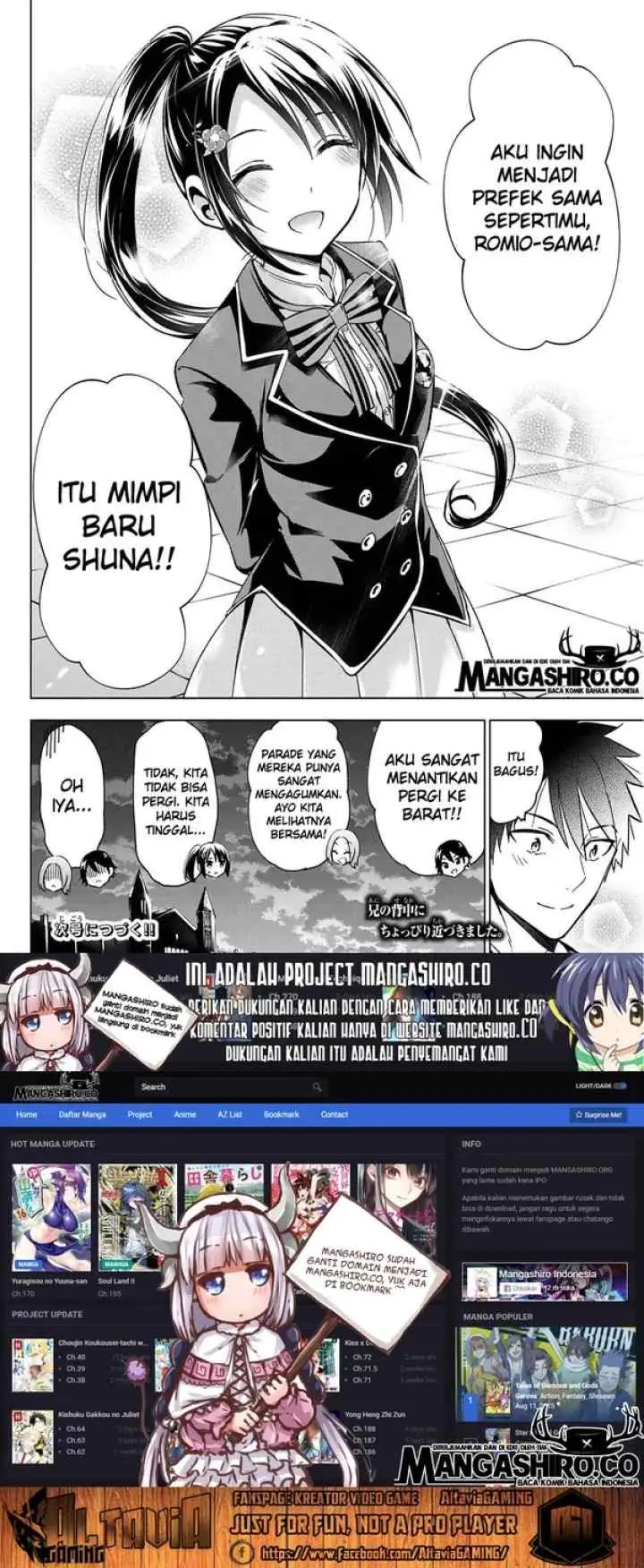 Kishuku Gakkou no Juliet chapter 100 halaman 12