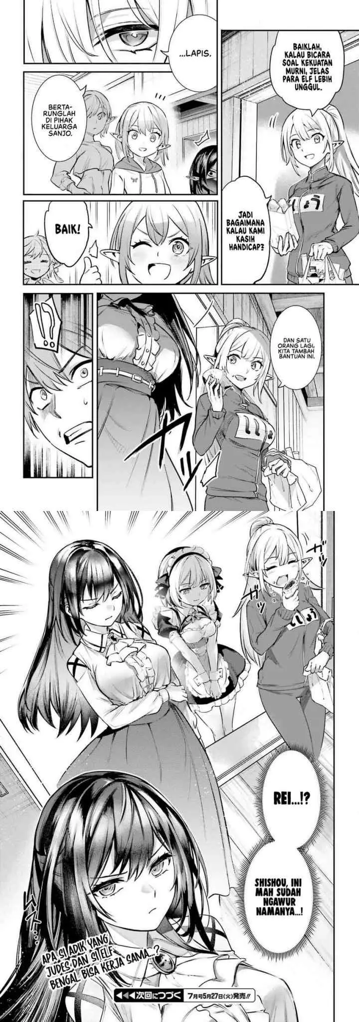 Danshi Kinsei Game Sekai de Ore ga Yarubeki Yuiitsu no Koto - Yuri no Ma ni Hasamaru Otoko to Shite Tensei shite shimaimashita chapter 4 halaman 16