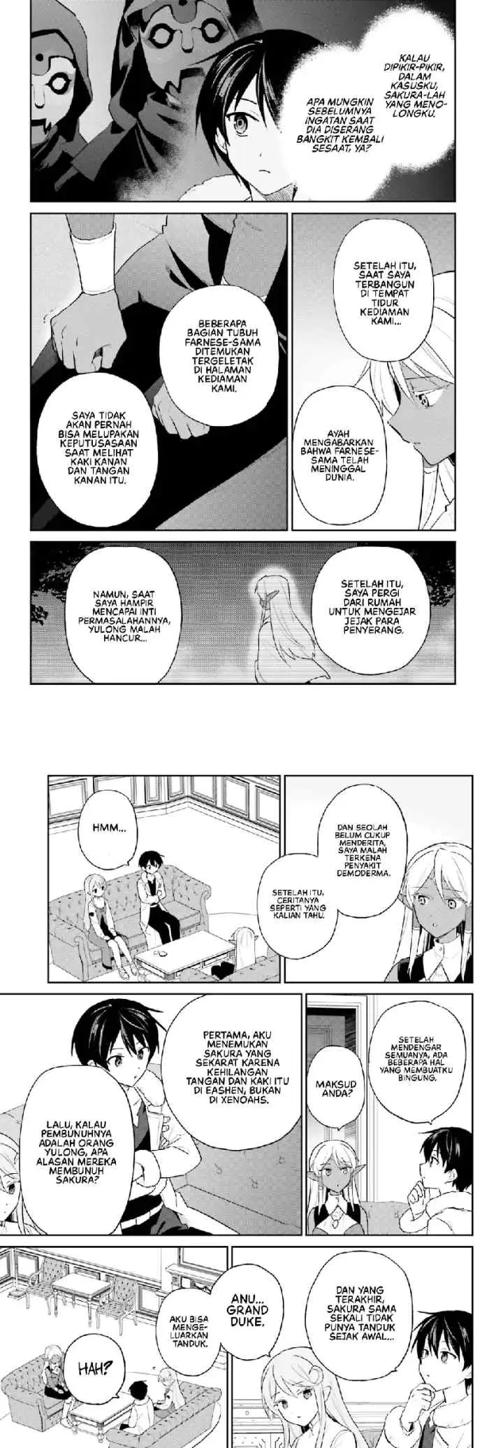 Isekai wa Smartphone to Tomo ni chapter 110 halaman 7