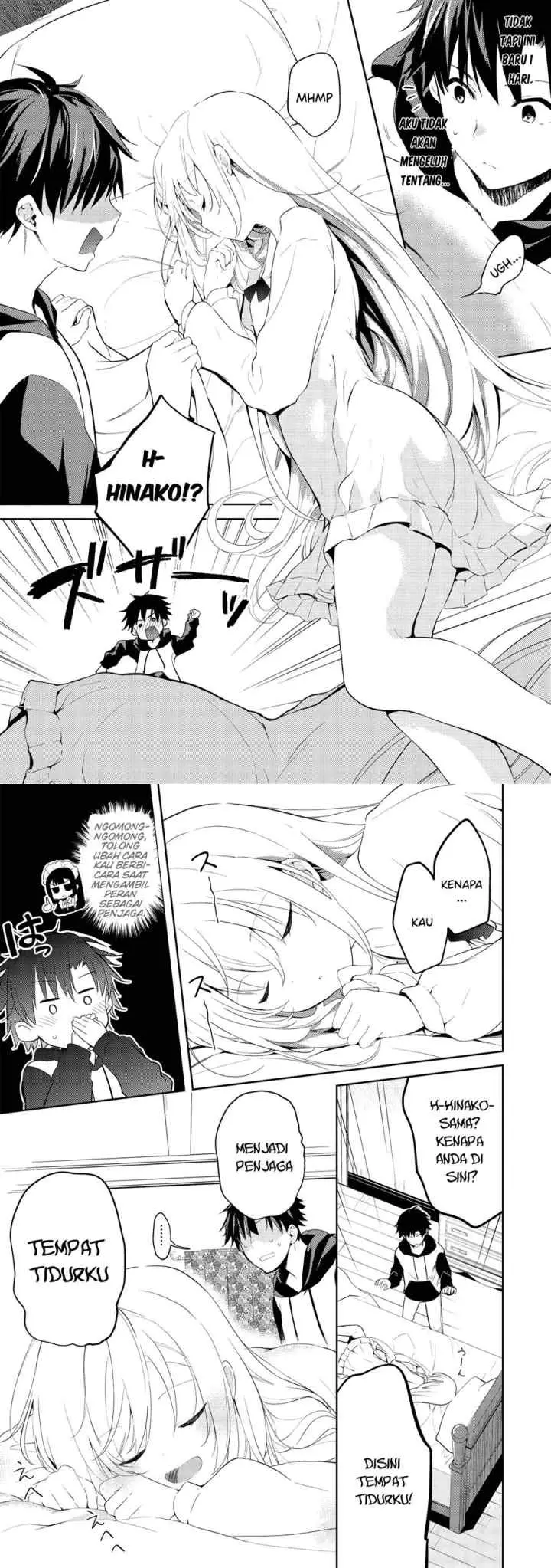 Saijo no Osewa ~Takane no Hana Darakena Meimon Kou de, Gakuin Ichi no Ojou-sama (Seikatsu Noryoku Kaimu) o Kagenagara Osewa suru Koto ni Narimashita~ chapter 2.2 halaman 10