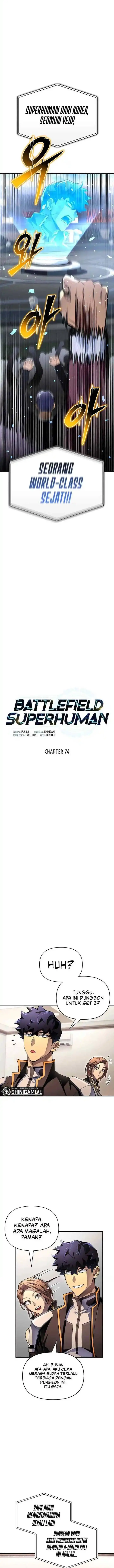 Campo de batalha sobre-humano chapter 74 halaman 4