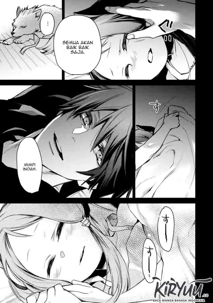 Saikyou no Madoshi. Hisa ni Ya wo Ukete Shimatta no de Inaka no Eihei ni Naru chapter 7.3 halaman 5