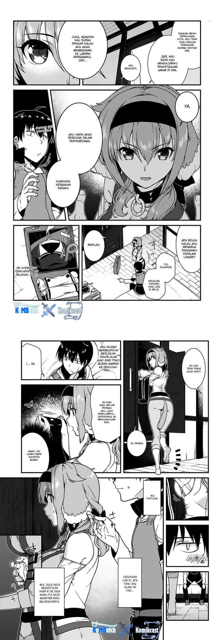 Isekai Meikyuu de Harem wo chapter 10 halaman 5
