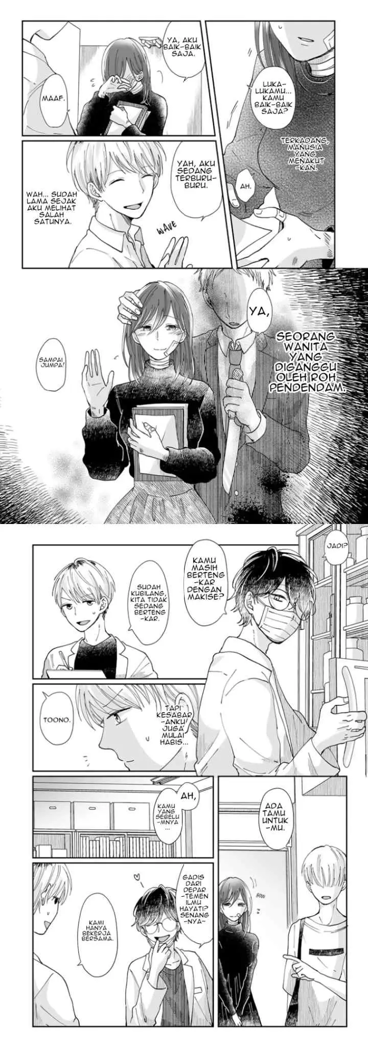 Yuurei Kesunde Tsukiatte Kudasai chapter 3 halaman 4