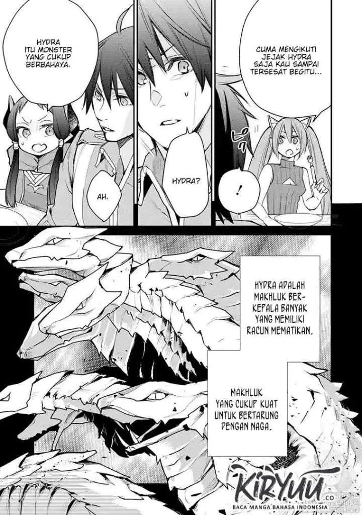 Saikyou no Madoshi. Hisa ni Ya wo Ukete Shimatta no de Inaka no Eihei ni Naru chapter 15.2 halaman 4