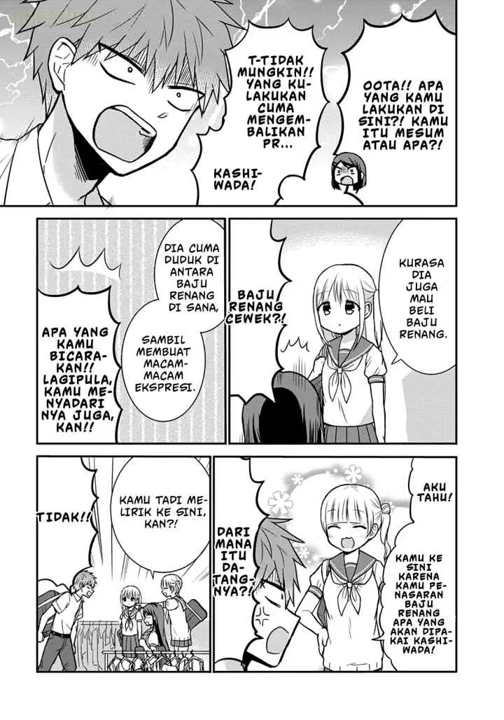 Kao ni denai Kashiwada-san to Kao ni deru Ota-kun chapter 33 halaman 10