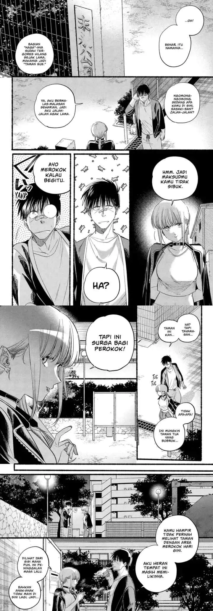 A Story About Smoking at the Back of the Supermarket chapter 46 halaman 10