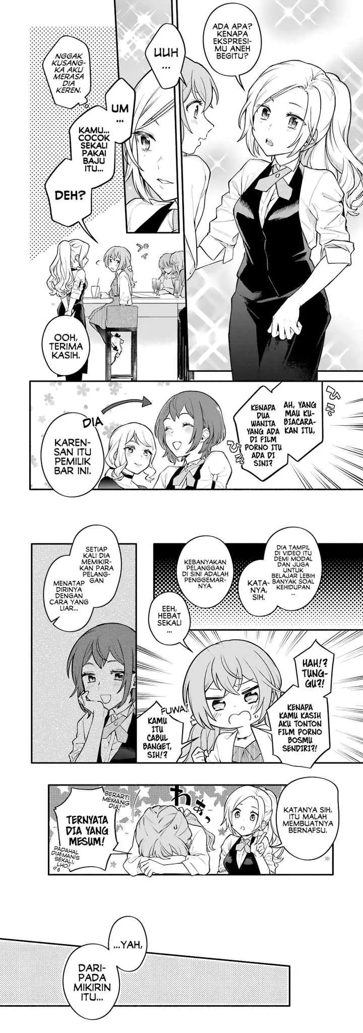 Onna Doushi to ka Arienai deshou to Iiharu Onna no ko wo, Hyakunichi kan de Tetteiteki ni Otosu Yuri no Ohanashi chapter 5 halaman 7