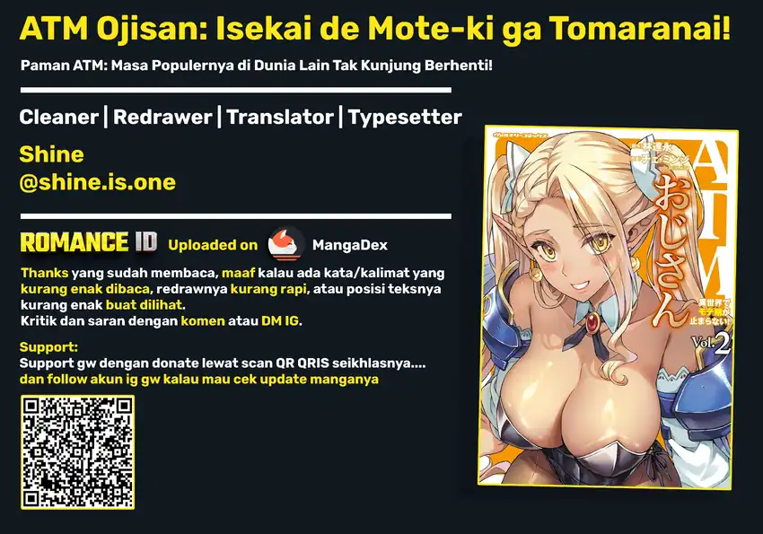 ATM Ojisan: Isekai de Mote-ki ga Tomaranai! chapter 18 halaman 21