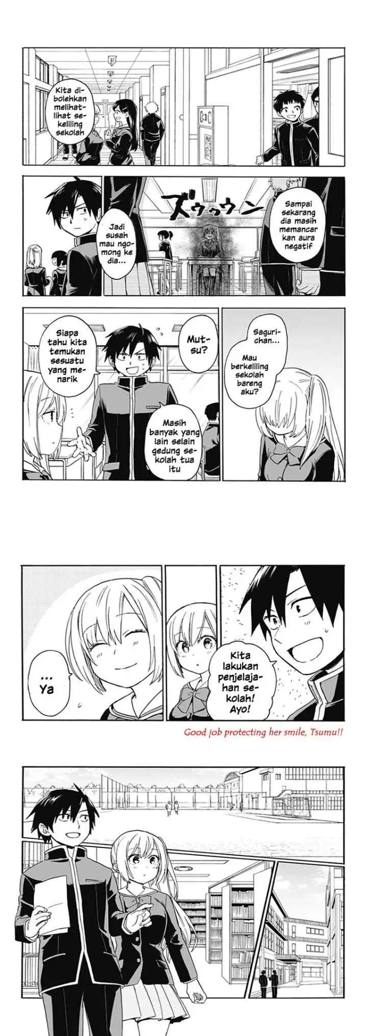 Saguri-chan Tankentai chapter 3 halaman 4