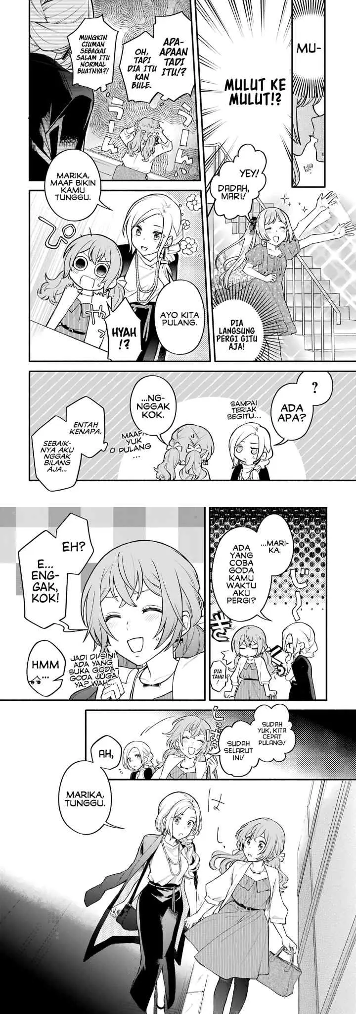 Onna Doushi to ka Arienai deshou to Iiharu Onna no ko wo, Hyakunichi kan de Tetteiteki ni Otosu Yuri no Ohanashi chapter 5 halaman 12