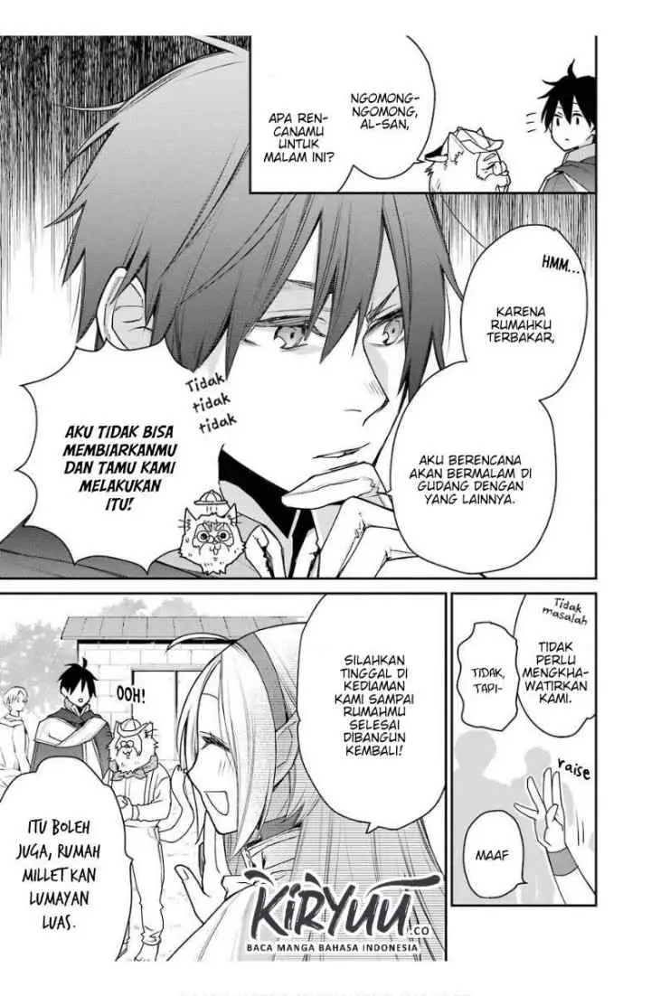 Saikyou no Madoshi. Hisa ni Ya wo Ukete Shimatta no de Inaka no Eihei ni Naru chapter 15.1 halaman 6