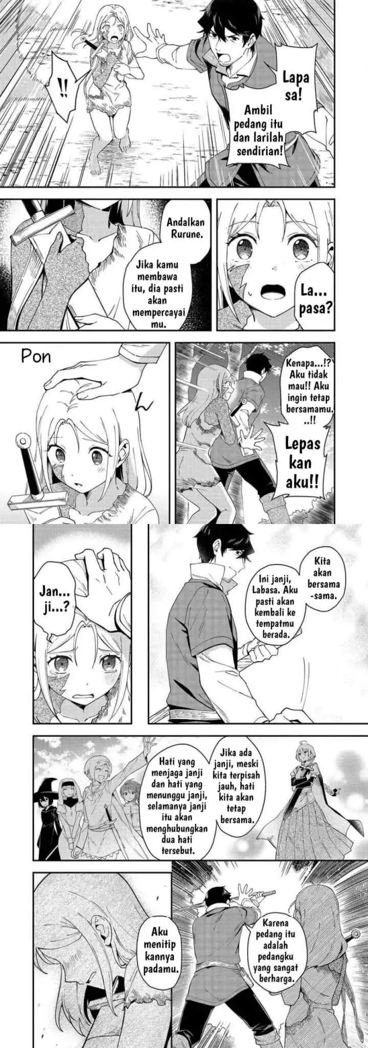 Hirotta Dorei-tachi ga Tabi datte Haya Juunen, Naze ka Ore ga Densetsu ni Natteita chapter 7 halaman 9