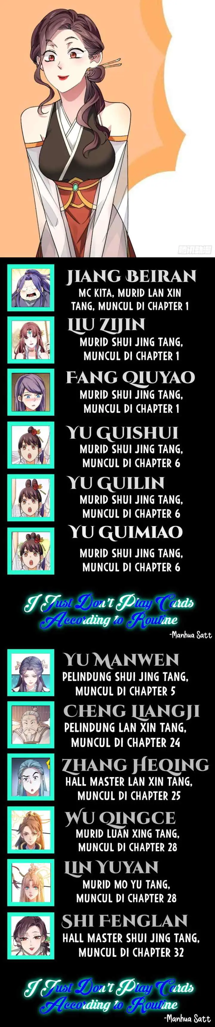 I Just Don't Play the Card According to the Routine chapter 48 halaman 13