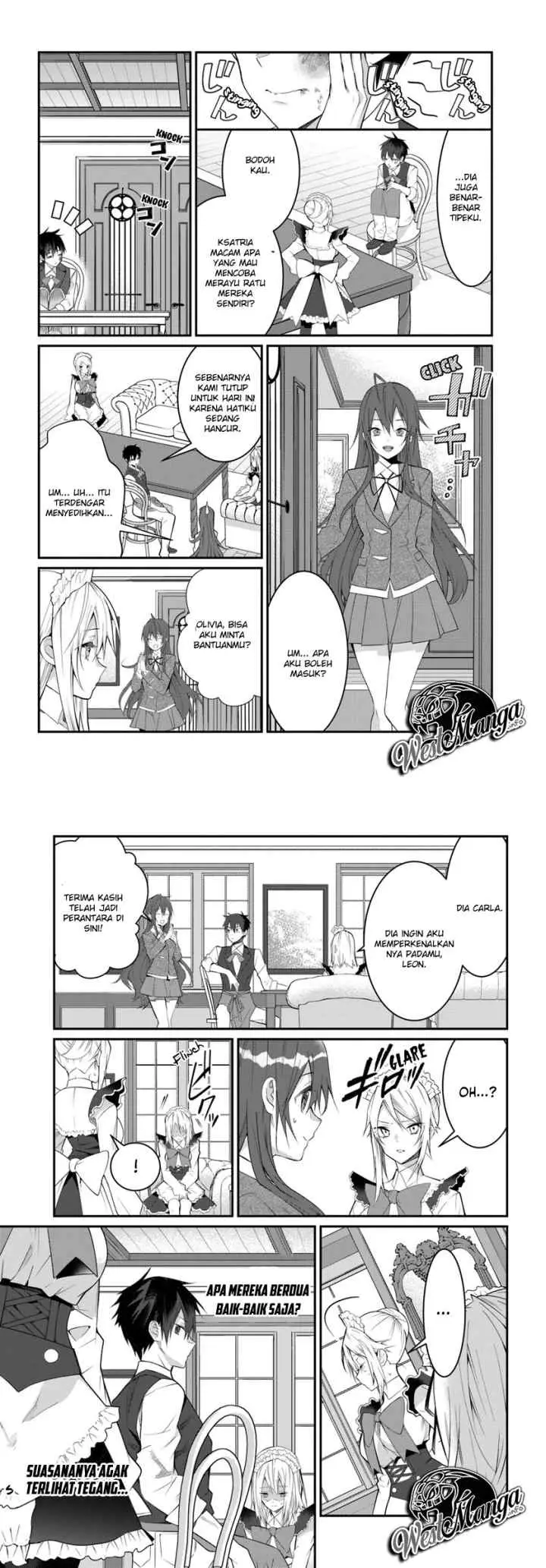 Otome Game Sekai wa Mob ni Kibishii Sekai Desu chapter 17 halaman 18