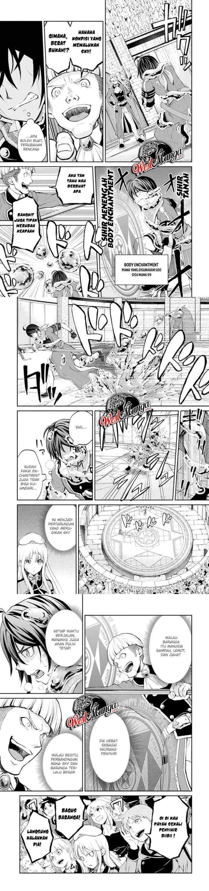 Saisoku Musou No B-Kyuu Mahou Tsukai: Ippatsu Utareru Mae Ni Senpatsu Uchikaesu! chapter 12 halaman 9