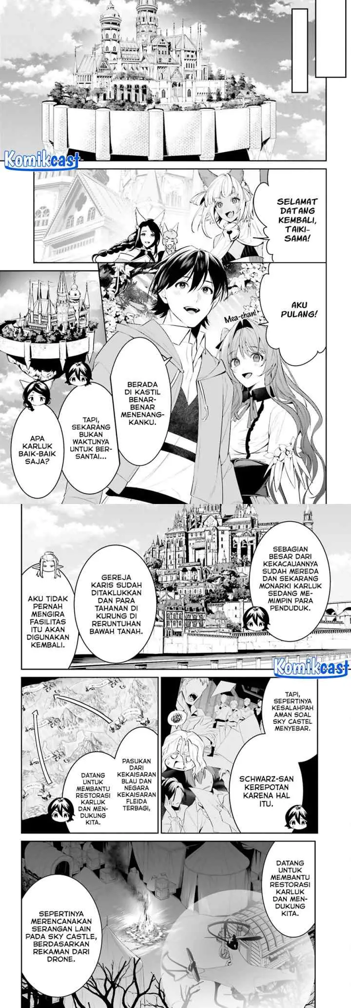 Tenkuu no Shiro o Moratta no de Isekai de Tanoshiku Asobitai chapter 46 halaman 4