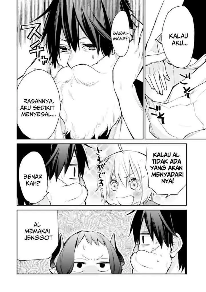 Saikyou no Madoshi. Hisa ni Ya wo Ukete Shimatta no de Inaka no Eihei ni Naru chapter 24.1 halaman 8
