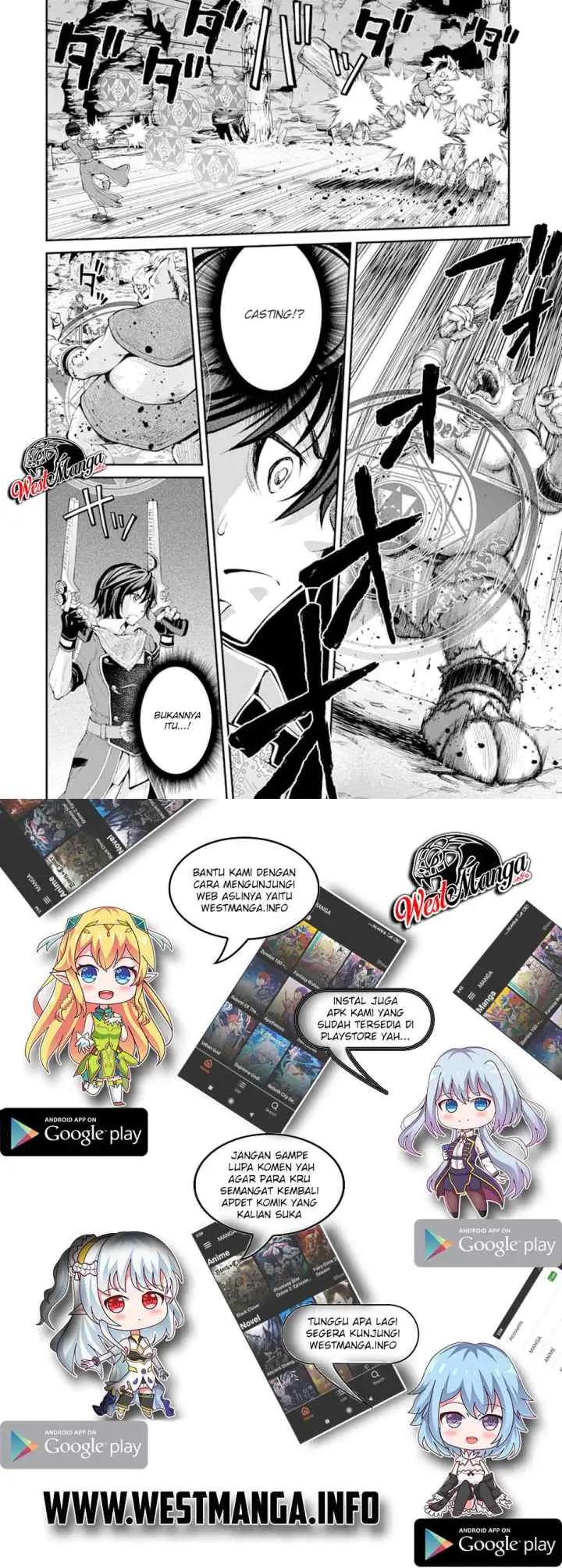 Saisoku Musou No B-Kyuu Mahou Tsukai: Ippatsu Utareru Mae Ni Senpatsu Uchikaesu! chapter 6.1 halaman 12