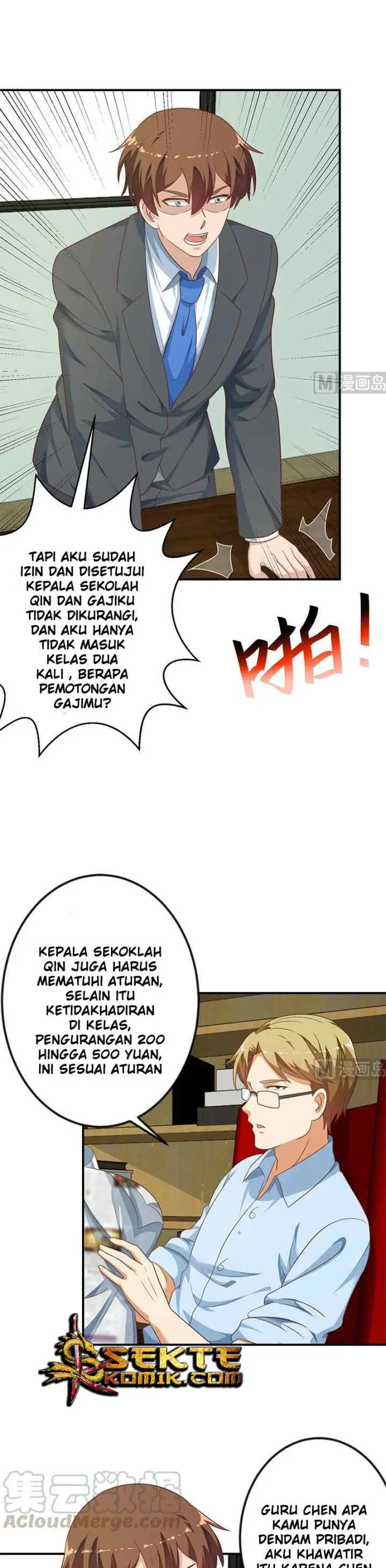 Cultivation Return on Campus chapter 132 halaman 8