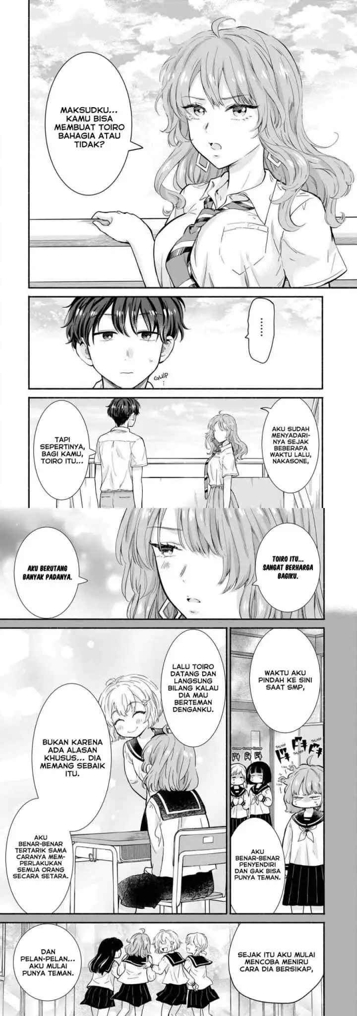 Nee, Mou Isso Tsukiacchau? Osananajimi no Bishoujo ni Tanomarete, Camo Kareshi Hajimemashita chapter 17 halaman 7