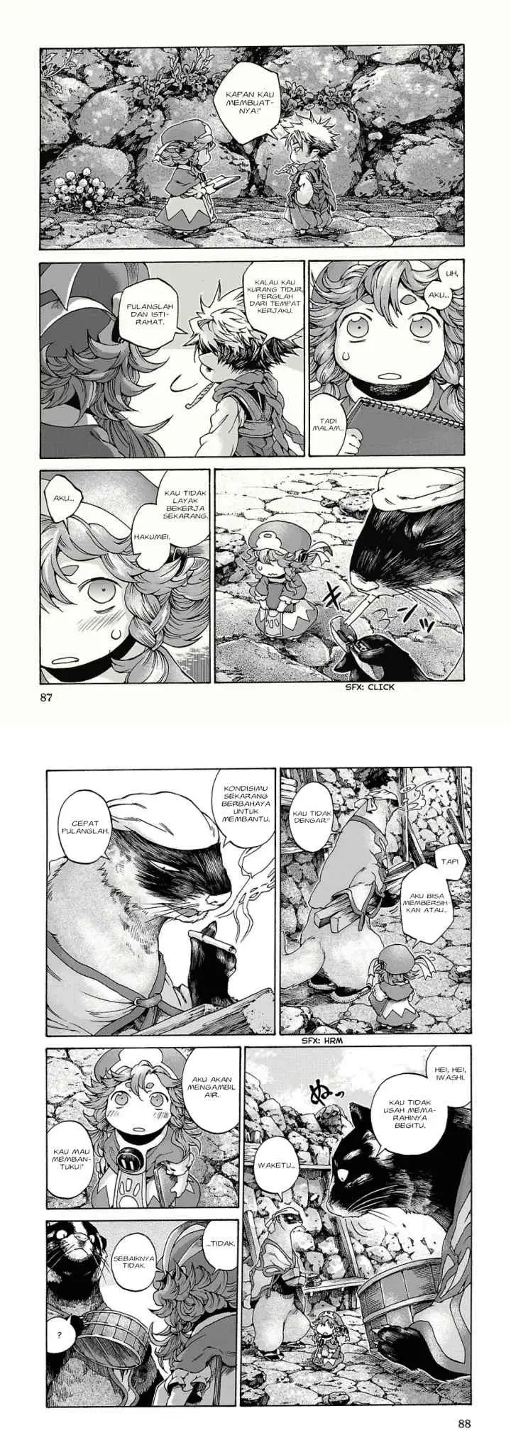 Hakumei to Mikochi chapter 11 halaman 13