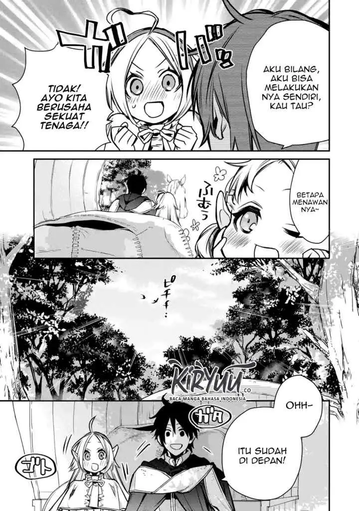 Saikyou no Madoshi. Hisa ni Ya wo Ukete Shimatta no de Inaka no Eihei ni Naru chapter 8.2 halaman 12