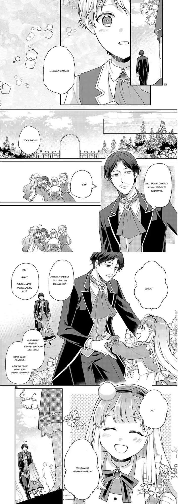 Akuyaku Reijou no Chichioya ni Tensei shitanode, Tsuma hingga Musume wo Dekiai shimasu chapter 4 halaman 9