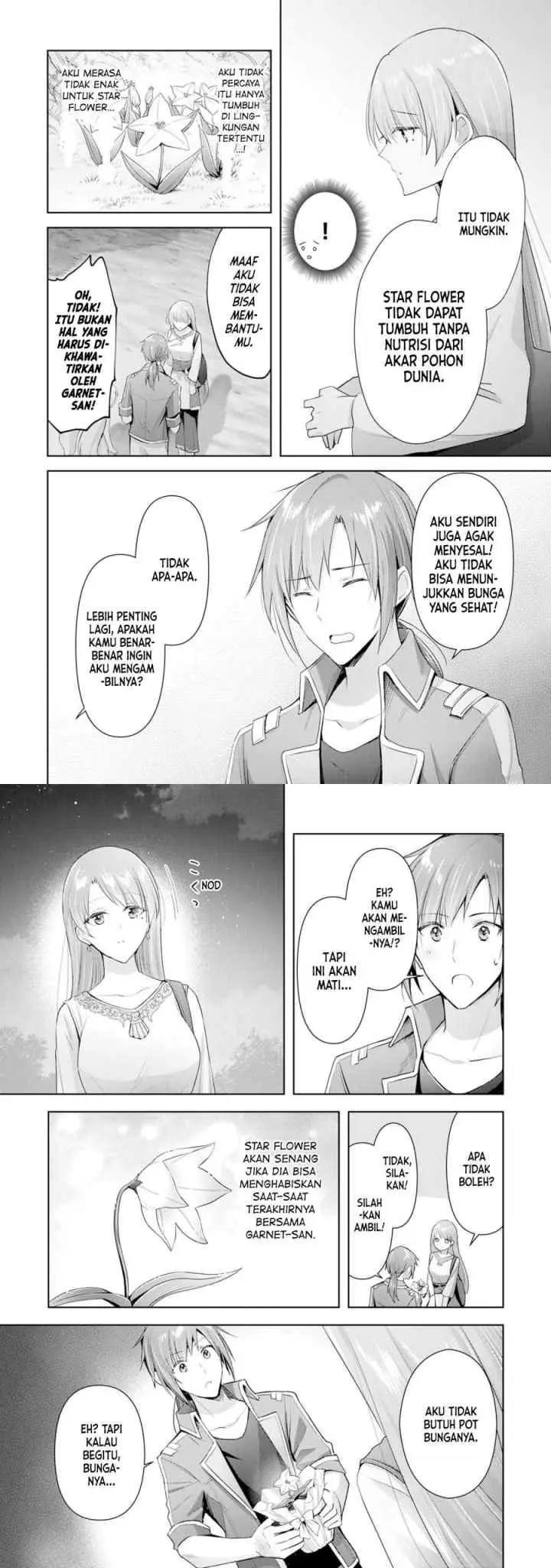 Uketsukejo ni Kokuhaku Shitakute Girudo ni Kayoitsumetara Eiyu ni Natteta chapter 4 halaman 10