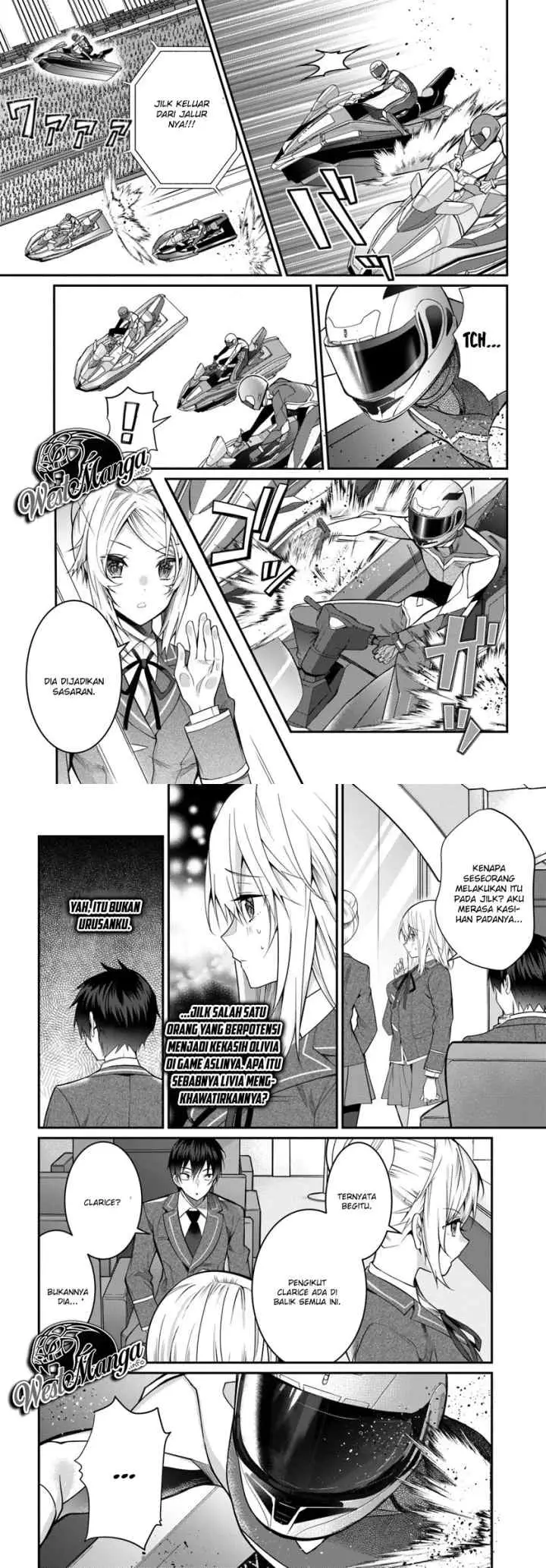 Otome Game Sekai wa Mob ni Kibishii Sekai Desu chapter 19 halaman 5