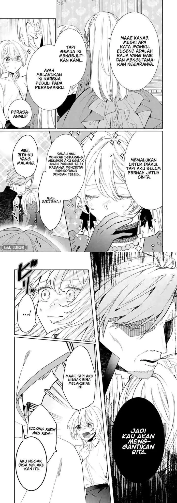 Migawari de Totsuida Reikoku Kokuou wa Hatsukoi Aitedeshita chapter 1 halaman 9