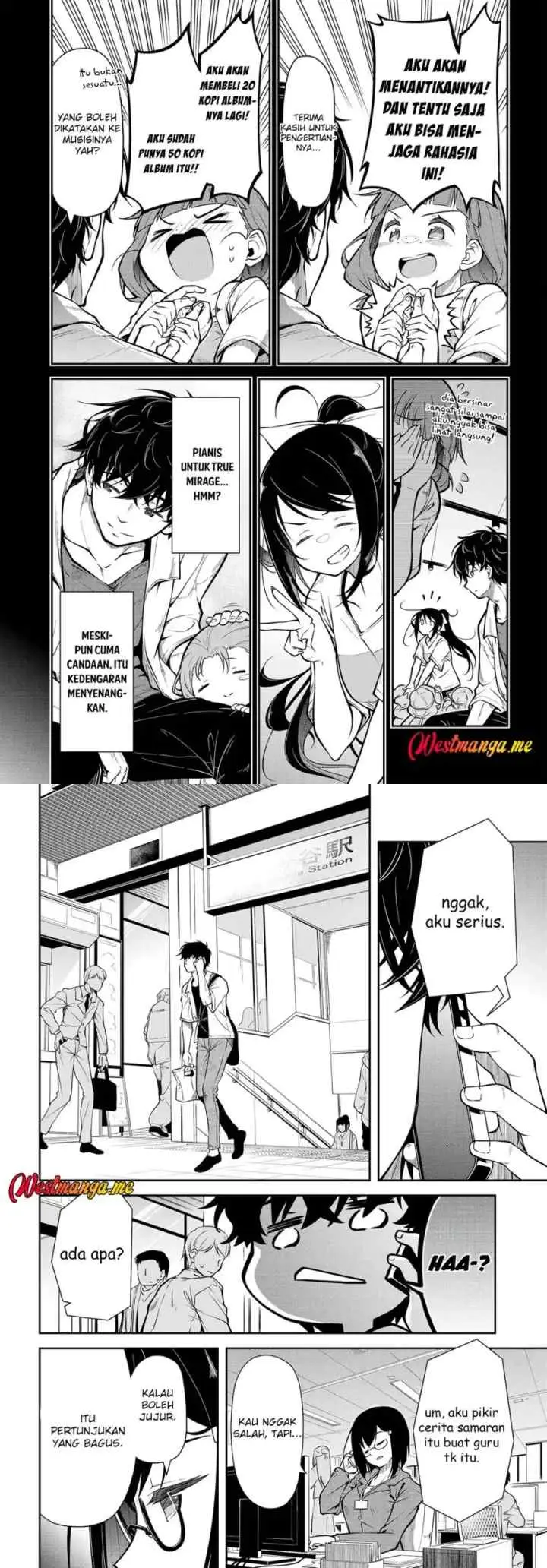 Kokuminteki Idol ni natta Osananajimi ga, Boro Apartment ni Sunderu Ore no Tonari ni Hikkoshite Kita Ken chapter 7 halaman 4